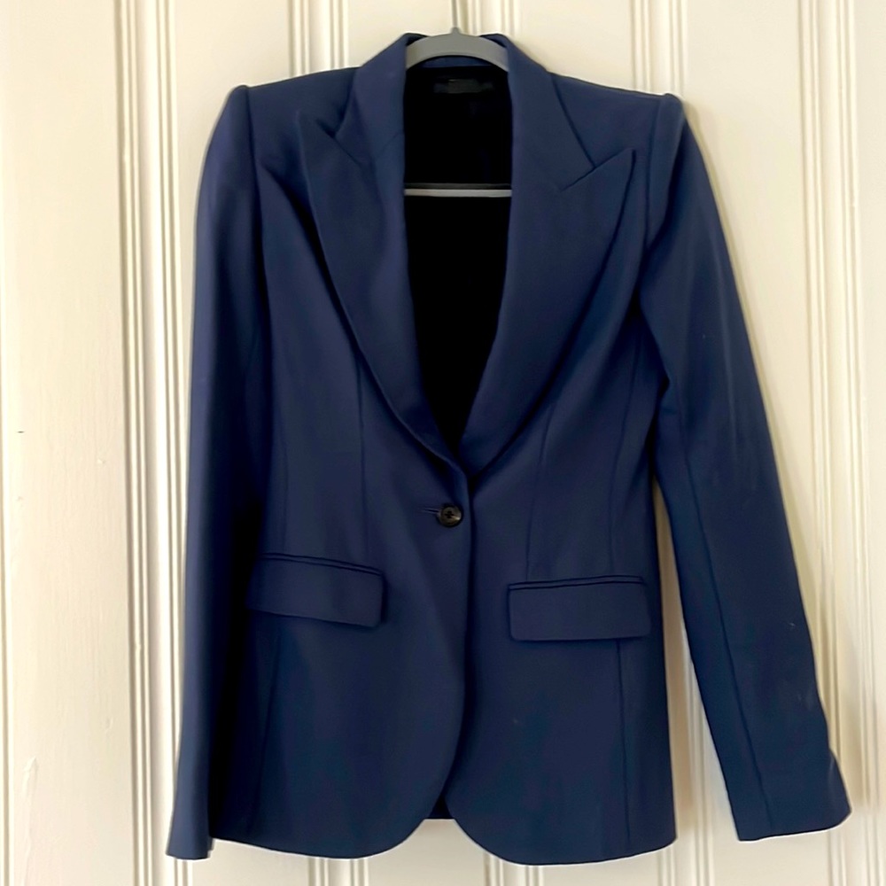 The Row womens navy blazer - Size 2